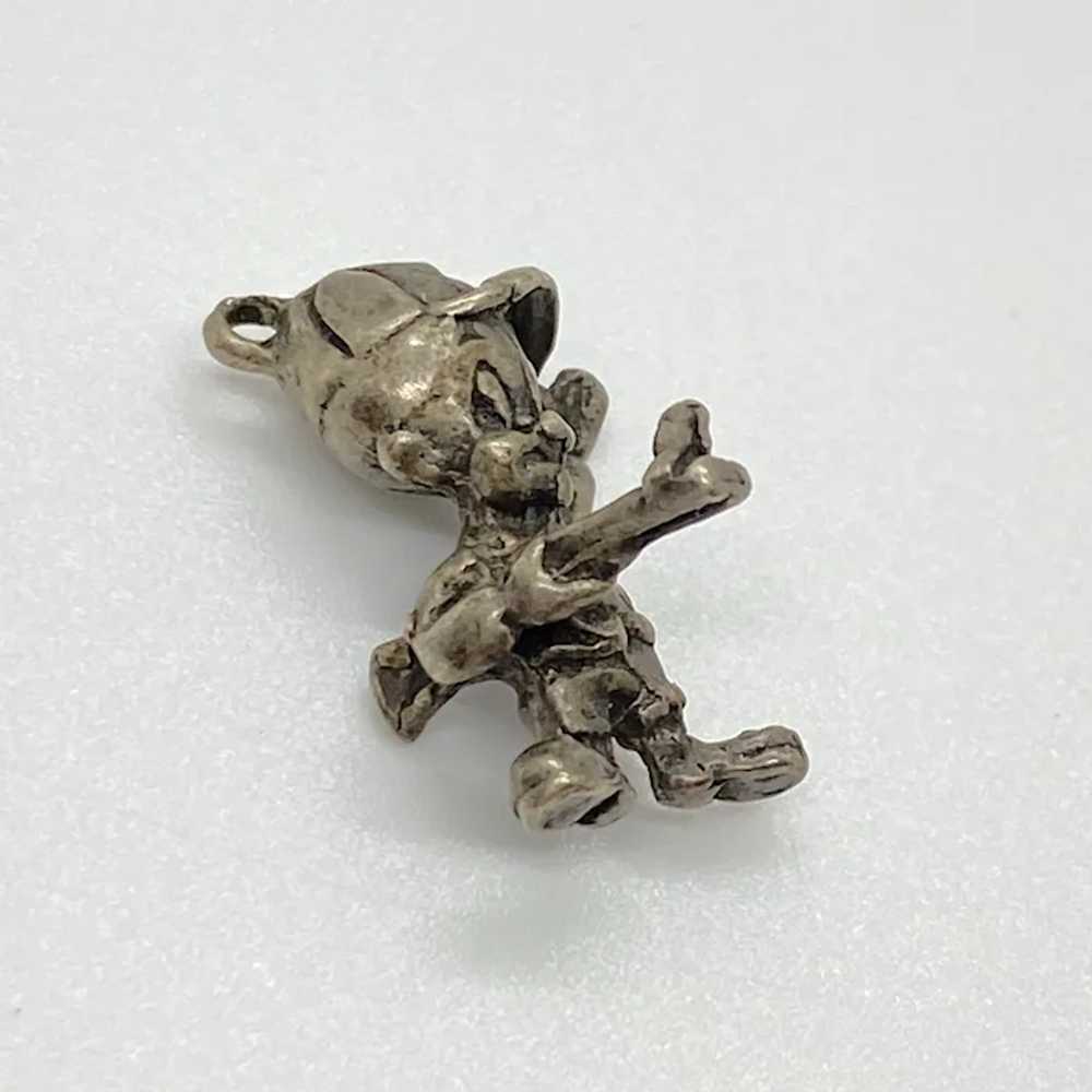 Elmer Fudd Vintage Character Charm Sterling Silve… - image 2