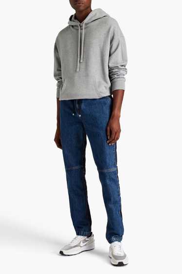 Frame Frame Tapered shell-paneled denim jeans size