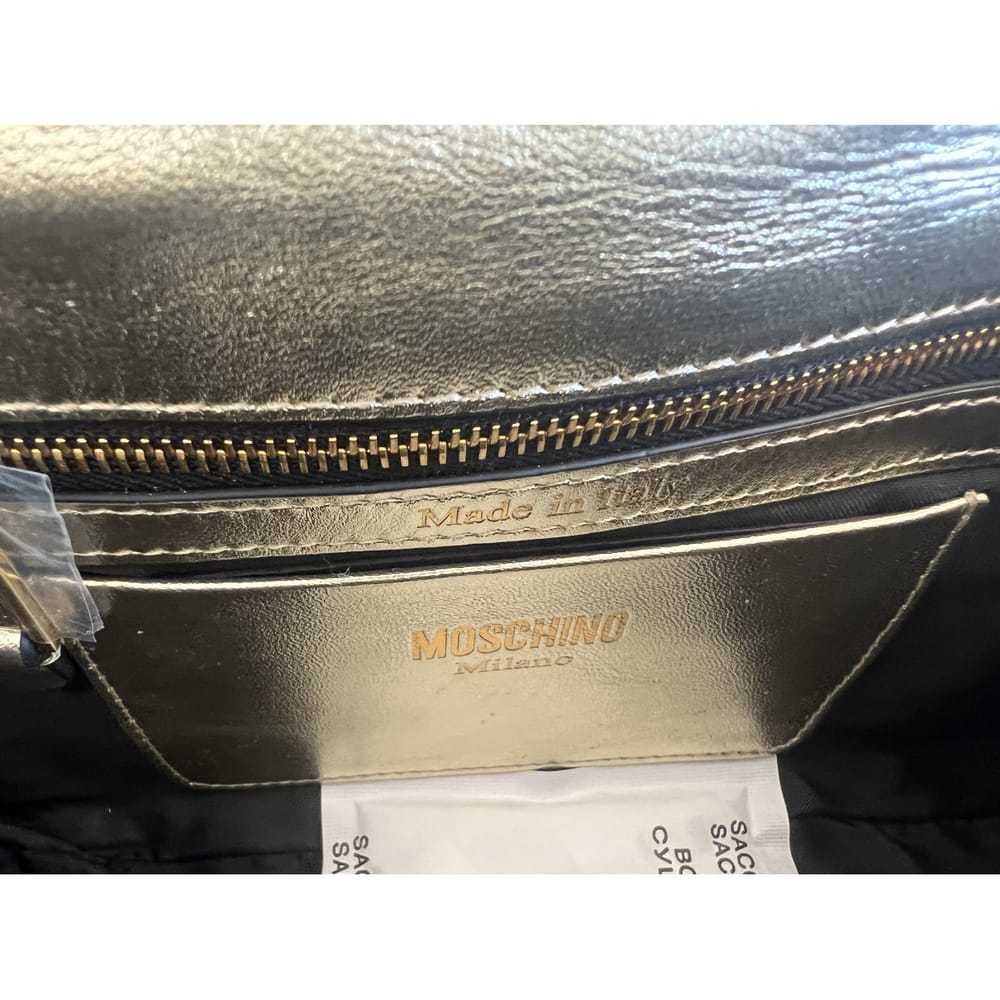 Moschino Biker leather handbag - image 3