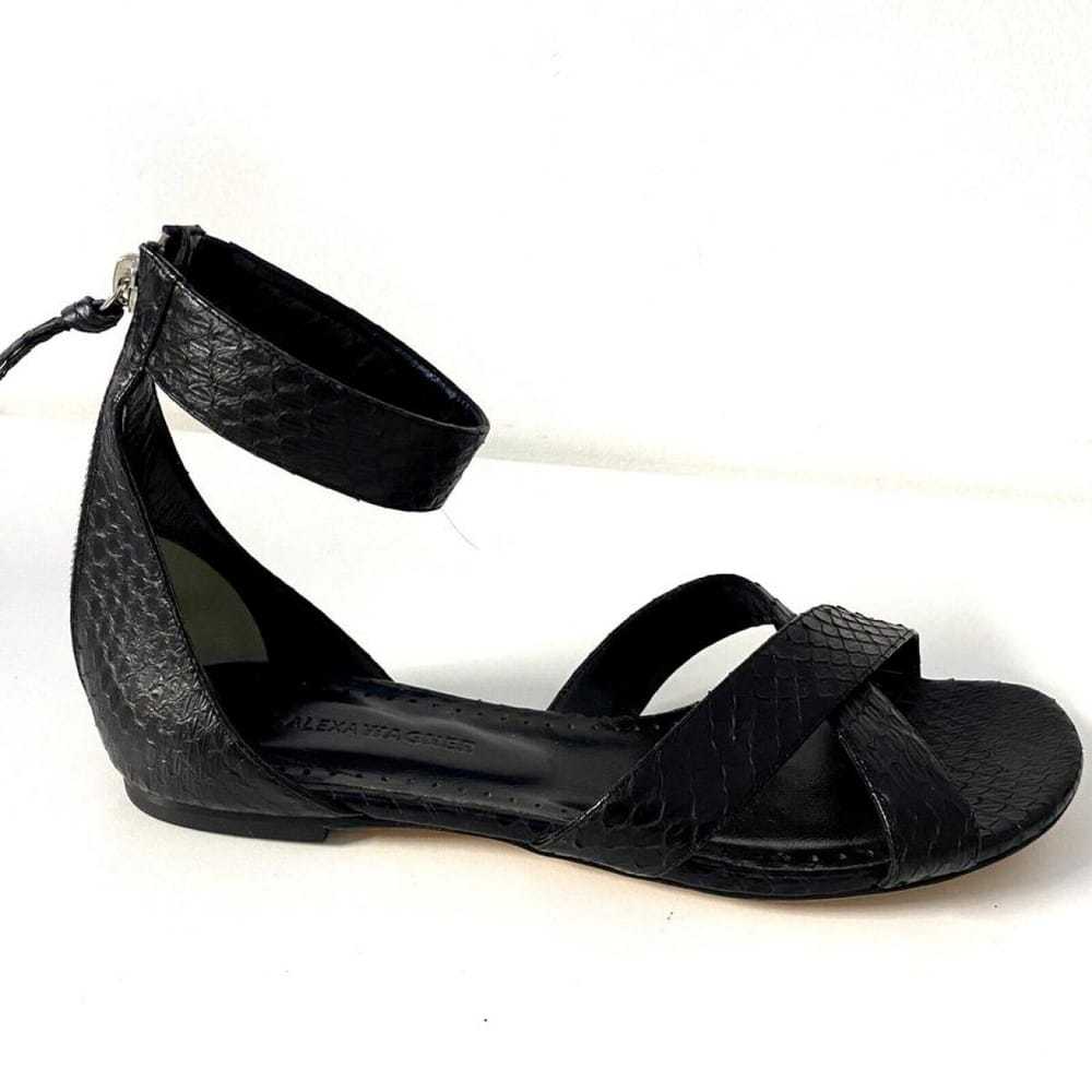 Alexa Wagner Leather sandal - image 2