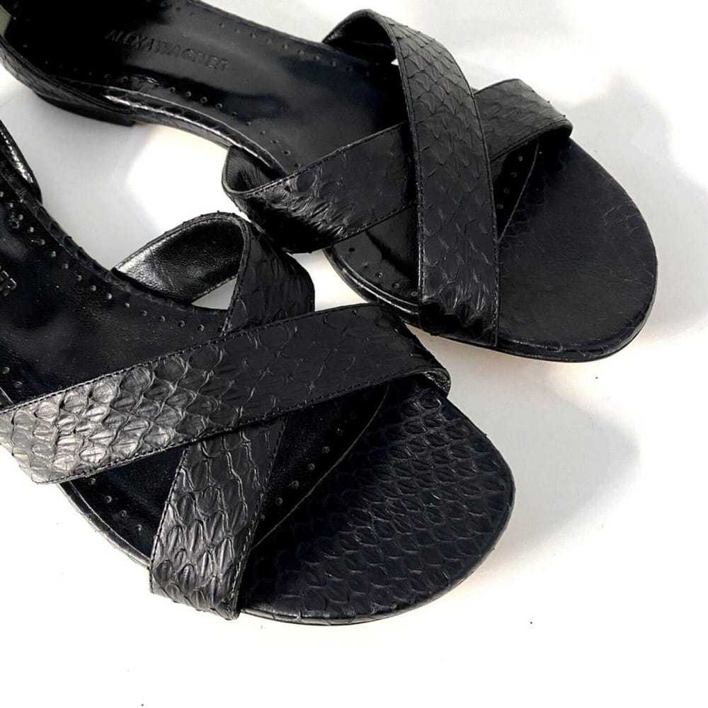 Alexa Wagner Leather sandal - image 4