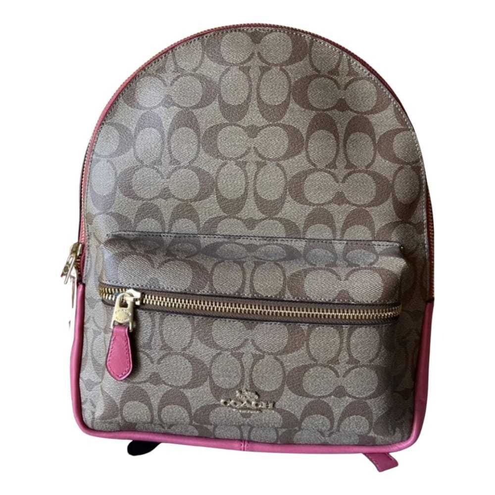 Coach Campus leather backpack - Gem