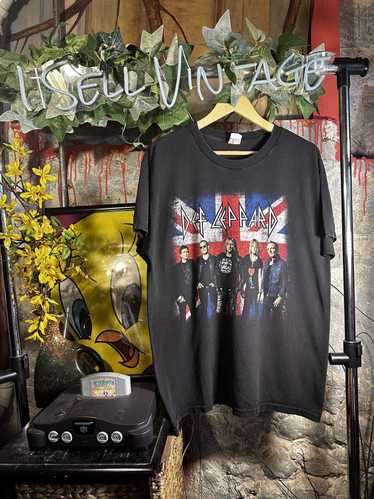 Band Tees × Streetwear × Vintage Y2K Def Leppard … - image 1