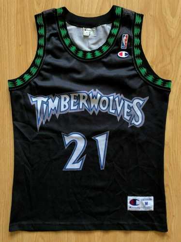 Minnesota Timberwolves #21 Garnett Mesh Rev Jersey