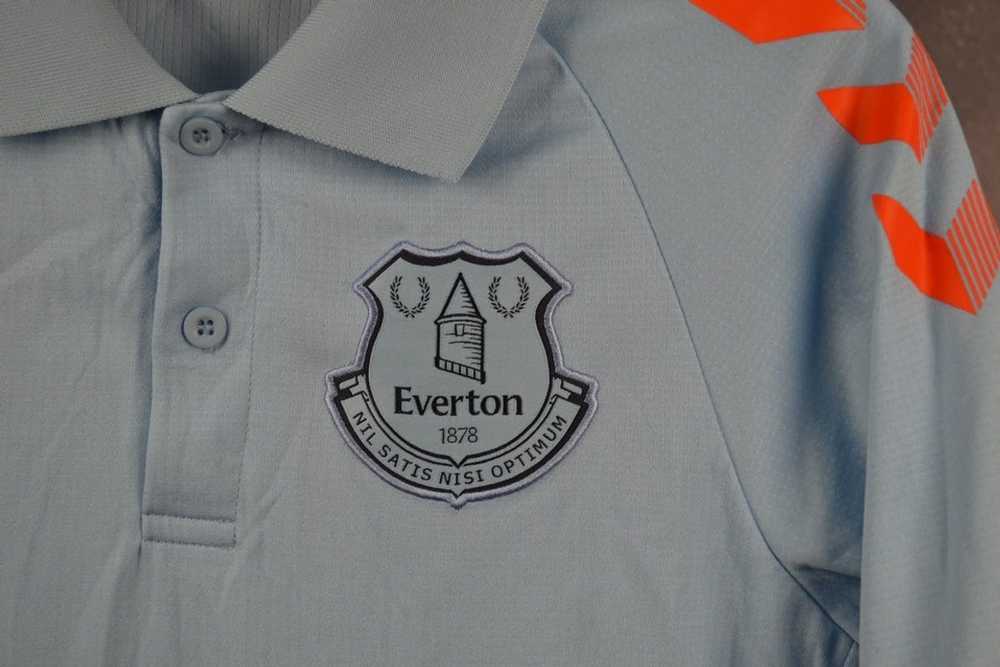 Soccer Jersey Everton FC Hummel polo shirt jersey… - image 4