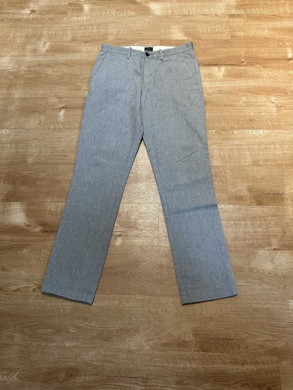 J.Crew J. Crew 770 Grey Cotton Pants - image 1