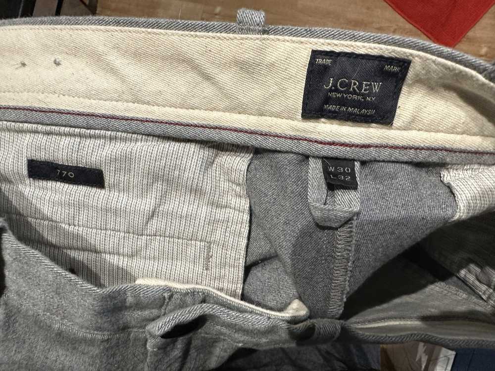 J.Crew J. Crew 770 Grey Cotton Pants - image 3