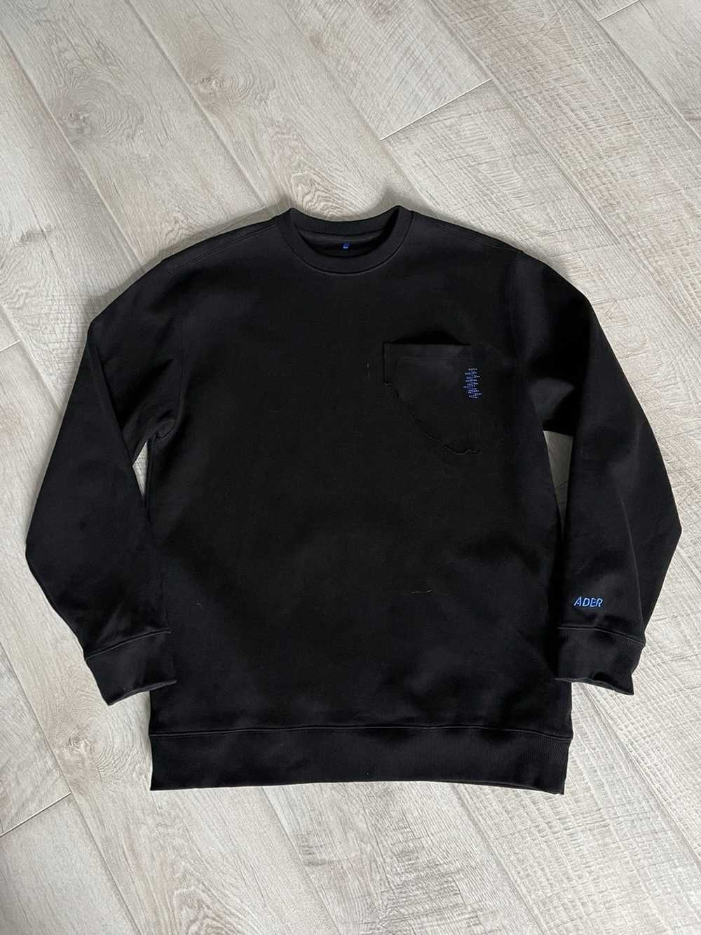 Ader Error Ader Error Sweatshirt Size L(A1) Black… - image 1