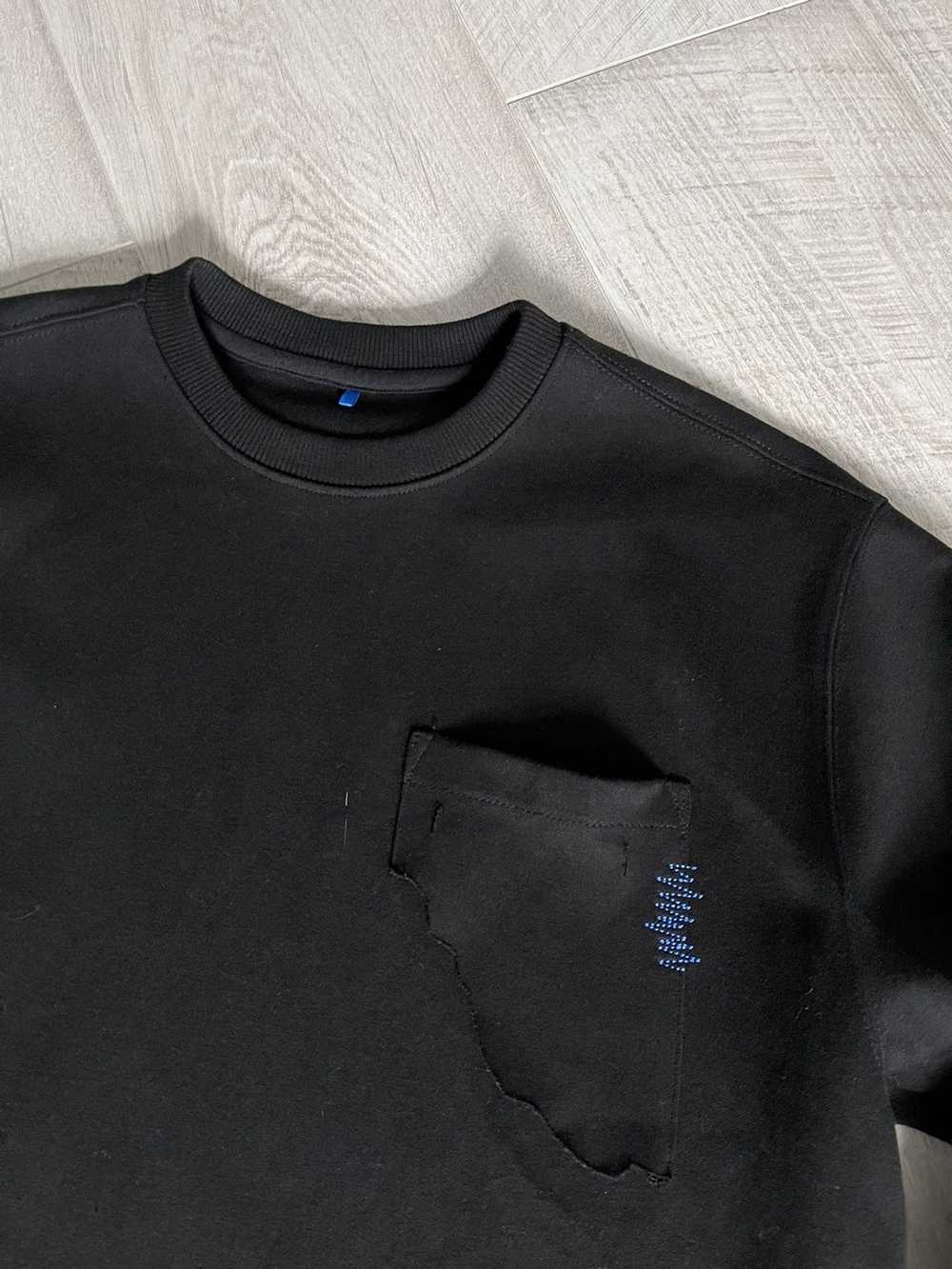 Ader Error Ader Error Sweatshirt Size L(A1) Black… - image 3