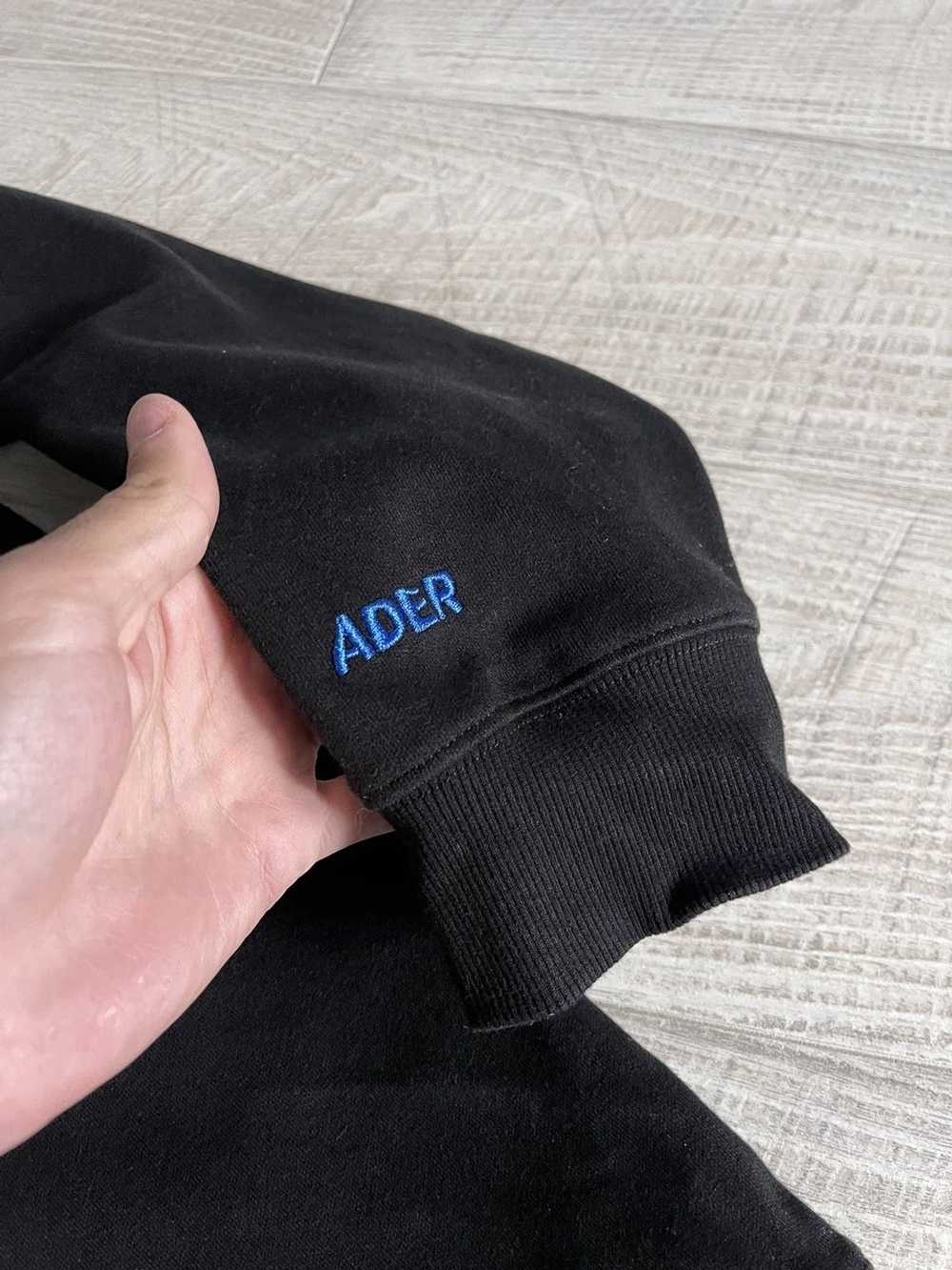 Ader Error Ader Error Sweatshirt Size L(A1) Black… - image 6