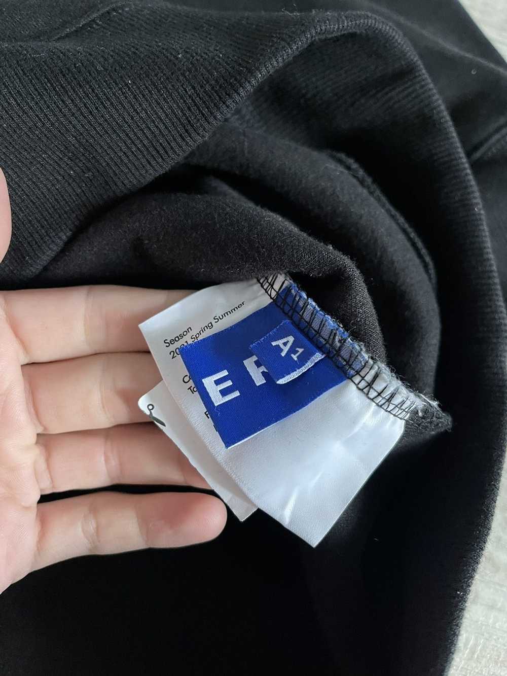 Ader Error Ader Error Sweatshirt Size L(A1) Black… - image 7