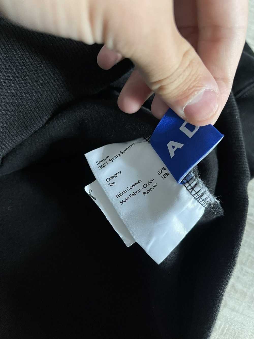 Ader Error Ader Error Sweatshirt Size L(A1) Black… - image 8