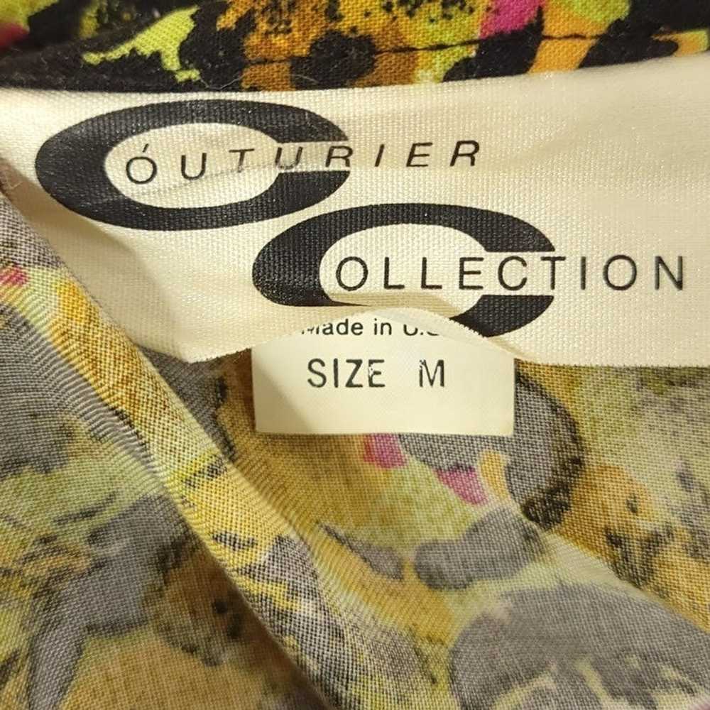 Vintage Couturier Collection Camp Shirt Vintage 8… - image 4