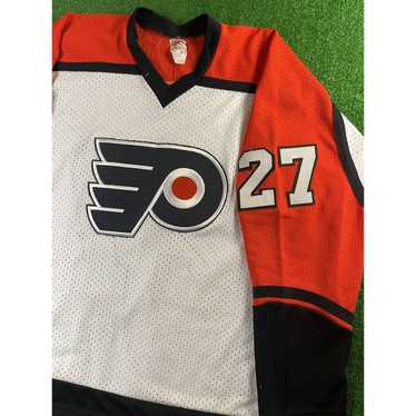 Men's Philadelphia Flyers #88 Eric Lindros 1997-98 Orange CCM Vintage  Throwback Jersey on sale,for Cheap,wholesale from China