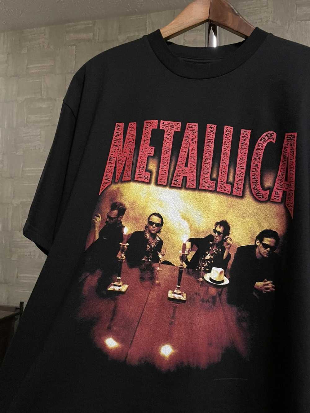Band Tees × Rock Tees × Vintage Vintage Metallica… - image 2