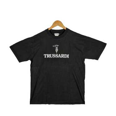 Trussardi × Vintage Vintage Trussardi T-Shirt Big… - image 1