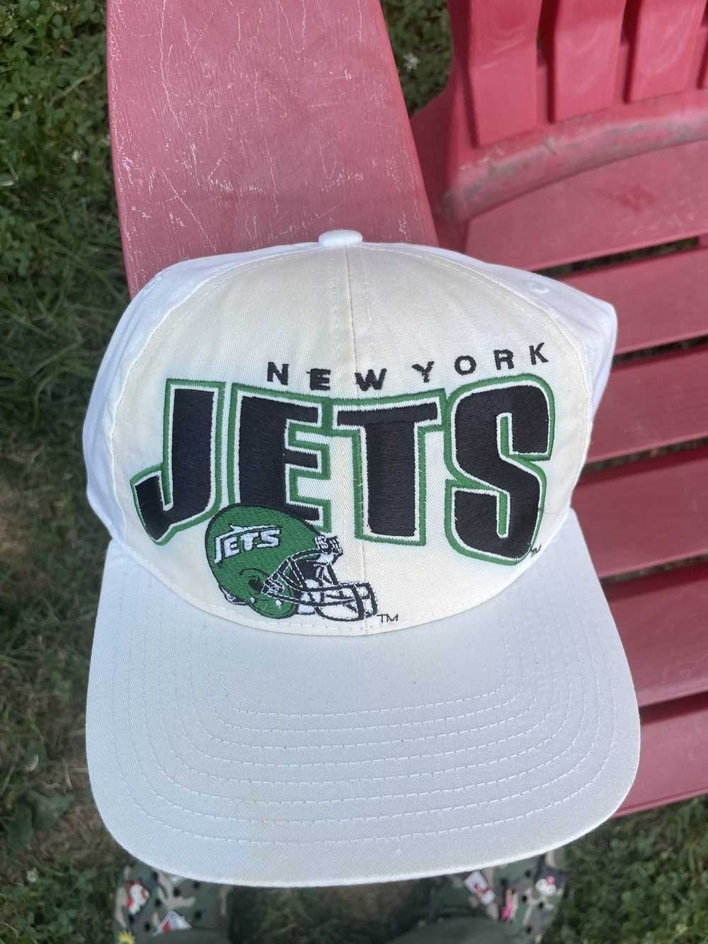 Vintage 90's New York Jets Trucker Snapback