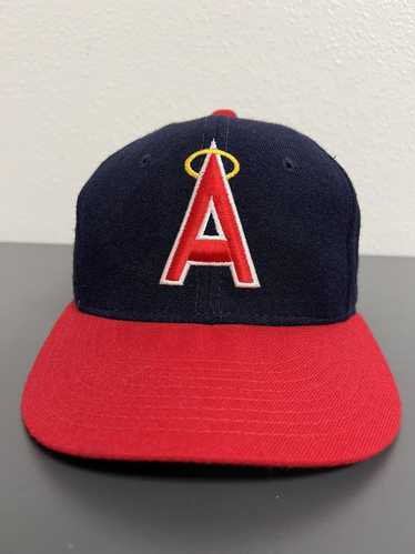 LOS ANGELES CALIFORNIA ANGELS VINTAGE 80s MLB BASEBALL TRUCKER SNAPBACK HAT  – The Felt Fanatic