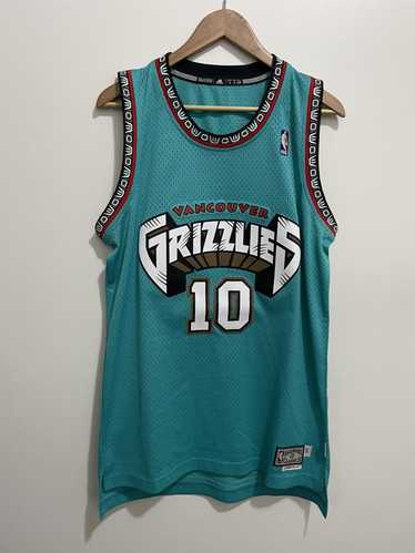 Vintage Adidas Mike Bibby Vancouver Grizzlies #10 Basketball Jersey Size XL