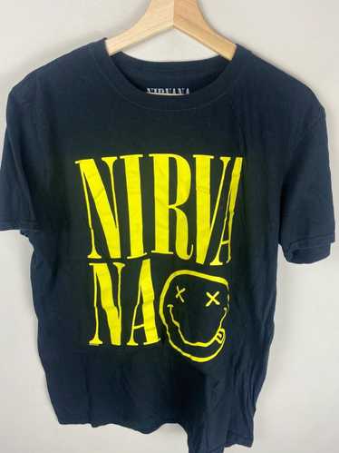 Vintage Vintage Nirvana Smiley Face Band Tee