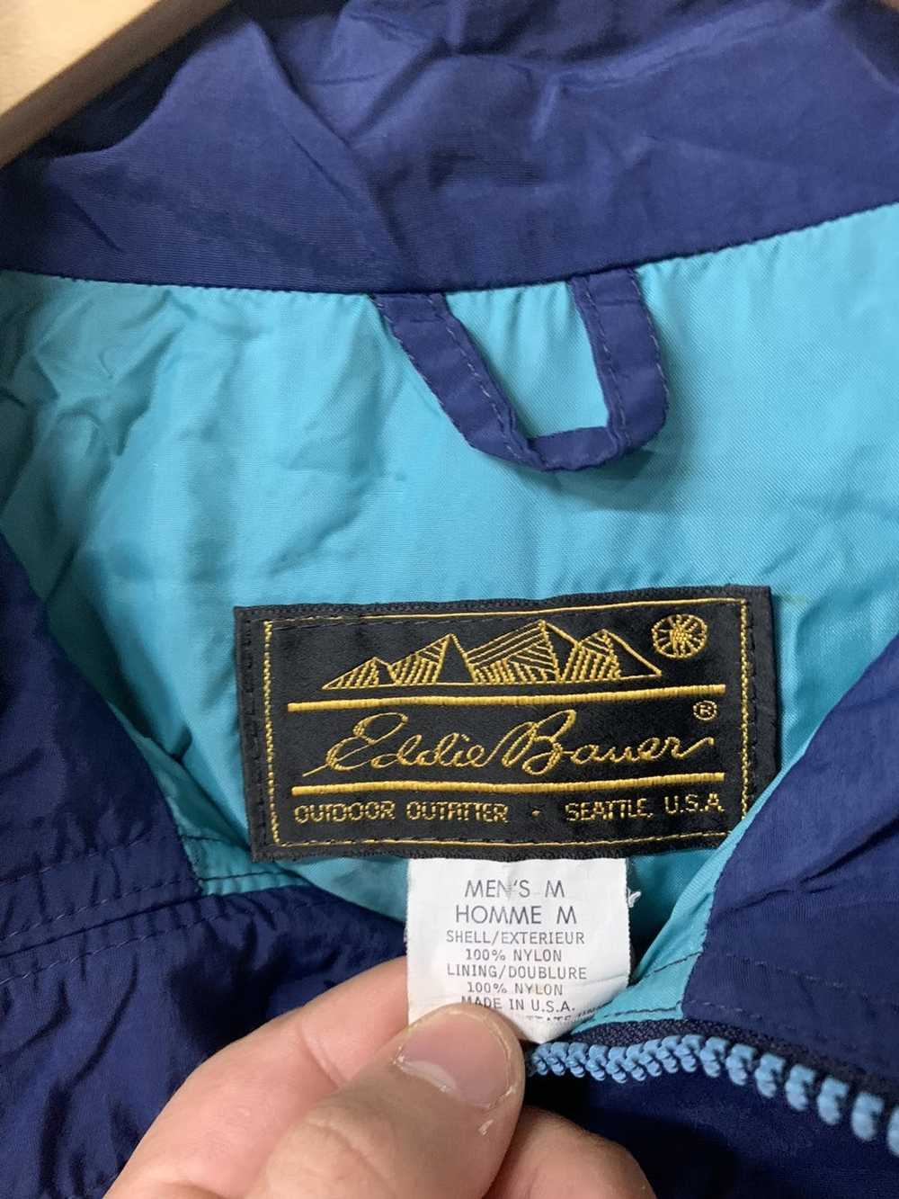 Eddie Bauer × Vintage Vintage Eddie Bauer Navy Sl… - image 3