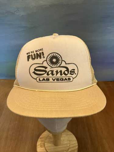 Trucker Hat × Vintage Vintage Sands Casino Las Veg