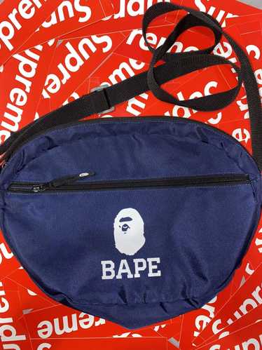 BAPE A Bathing Ape Shoulder Bag Black Camo Side BAPESTA SUPREME FREE  SHIPPING