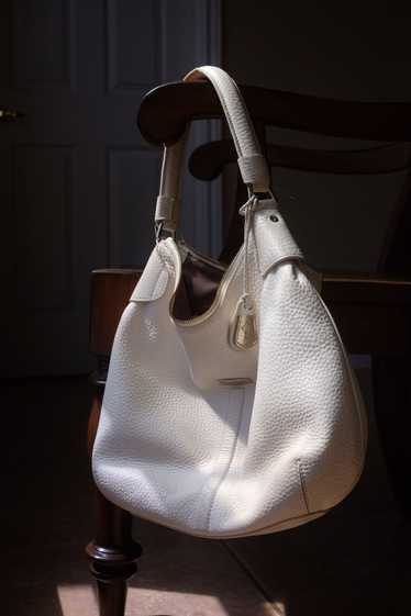 Cole Haan White Leather Cole Haan Shoulder Bag