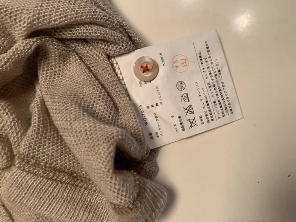 Junya Watanabe 2015 Patchwork Henley knit top tee… - image 3