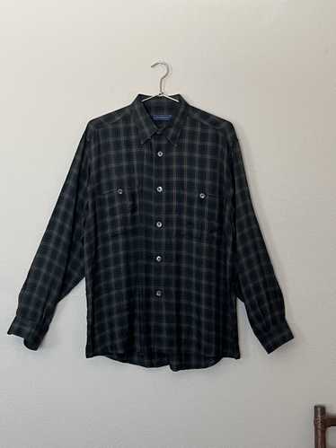 Adolfo Dominguez Adolfo Dominguez plaid shirt