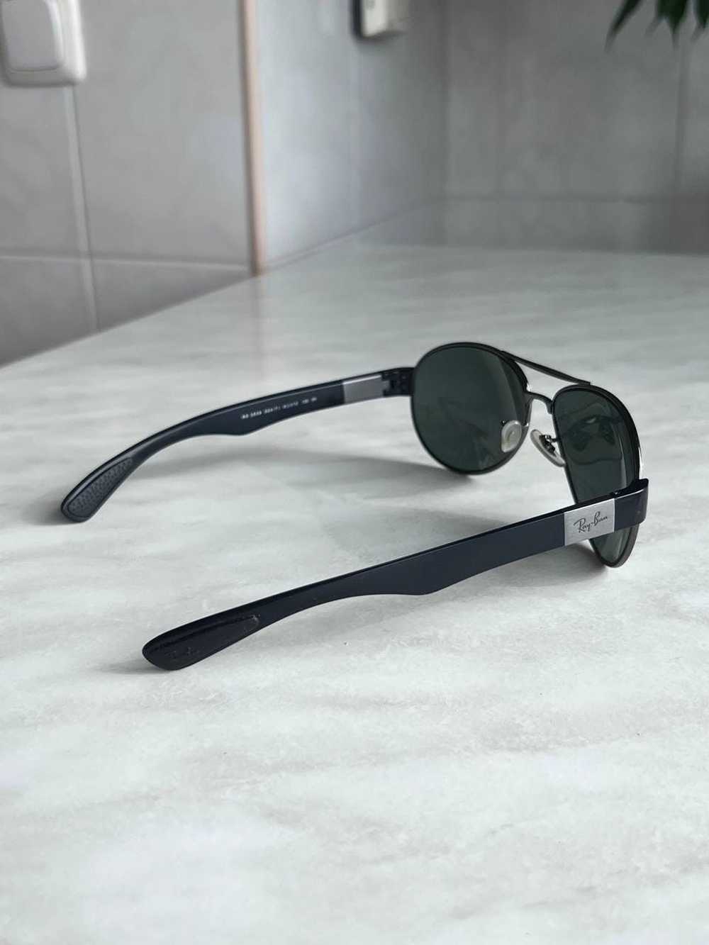RayBan × Vintage RayBan Sunglasses Black Aviator … - image 12