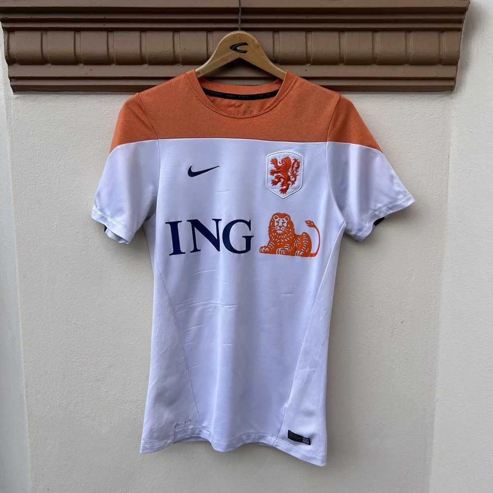 Nike × Soccer Jersey × Vintage Nike 2015 Netherla… - image 1