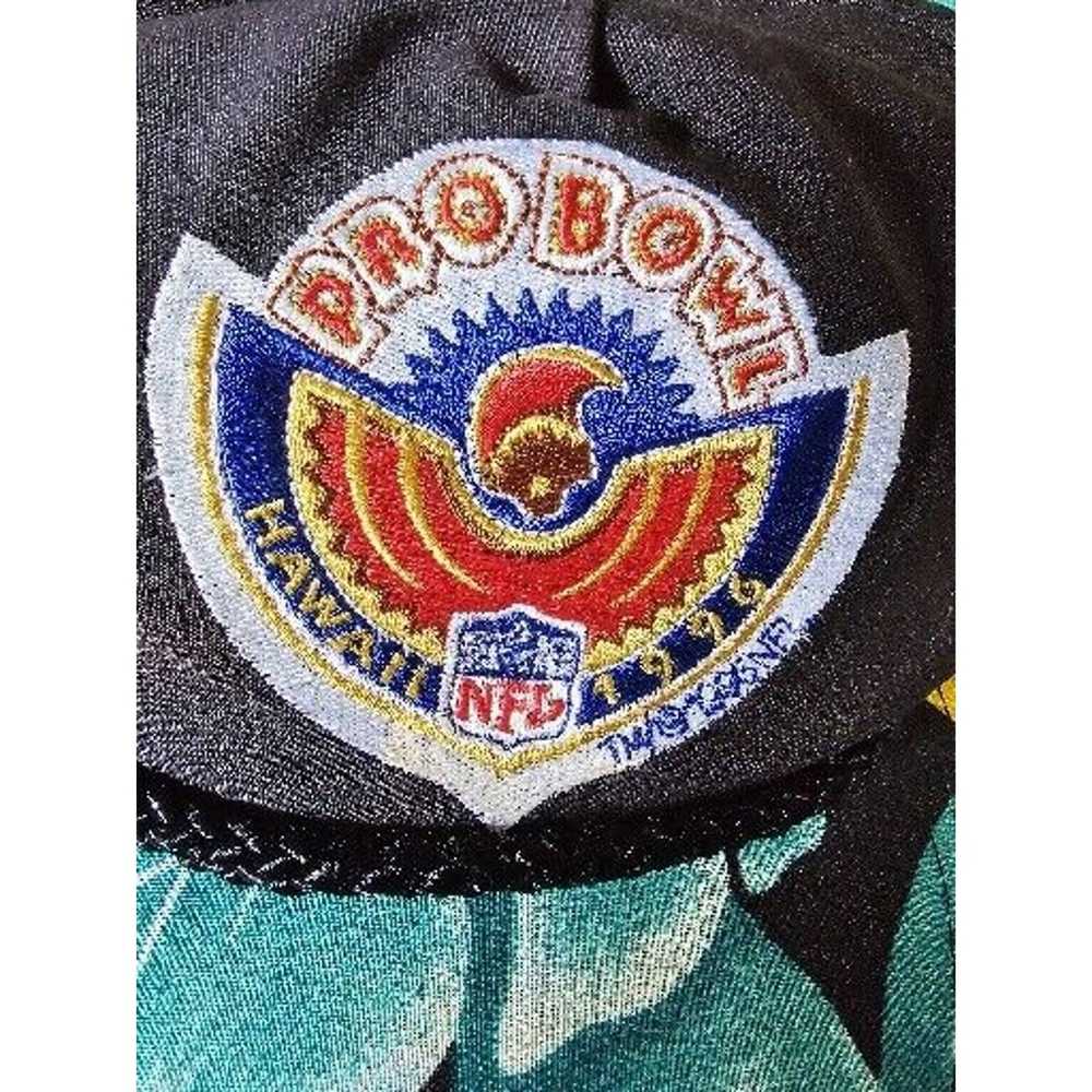 NFL NFL Football Pro Bowl 1996 Hawaii Logo Floral… - image 3