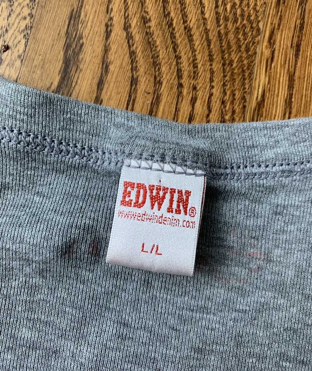 Edwin × Streetwear × Vintage 90s Edwin Jeans Tank… - image 5