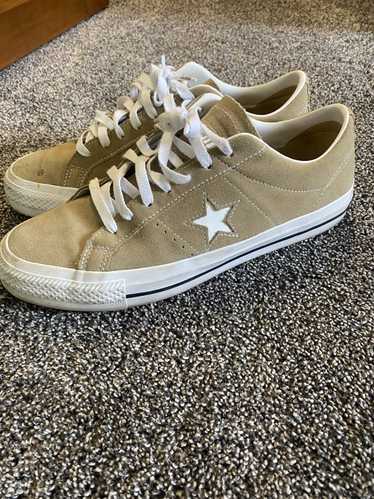 Converse one star outlet tan