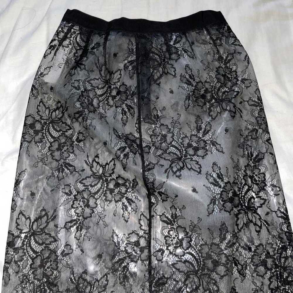 Maison Margiela Margiela SS17 Black lace PVC skirt - image 3