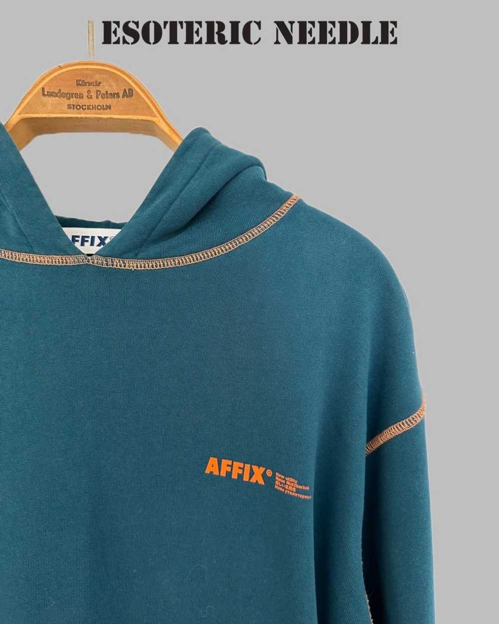 Affix Works AFFX WRKS Contrast stitch hoodie - image 2