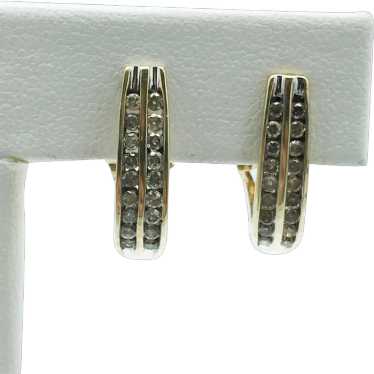 10K .54ctw Diamond Fashion Earrings