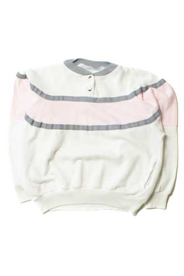 Vintage Pink Stripe Gitano Sweatshirt (1990s)