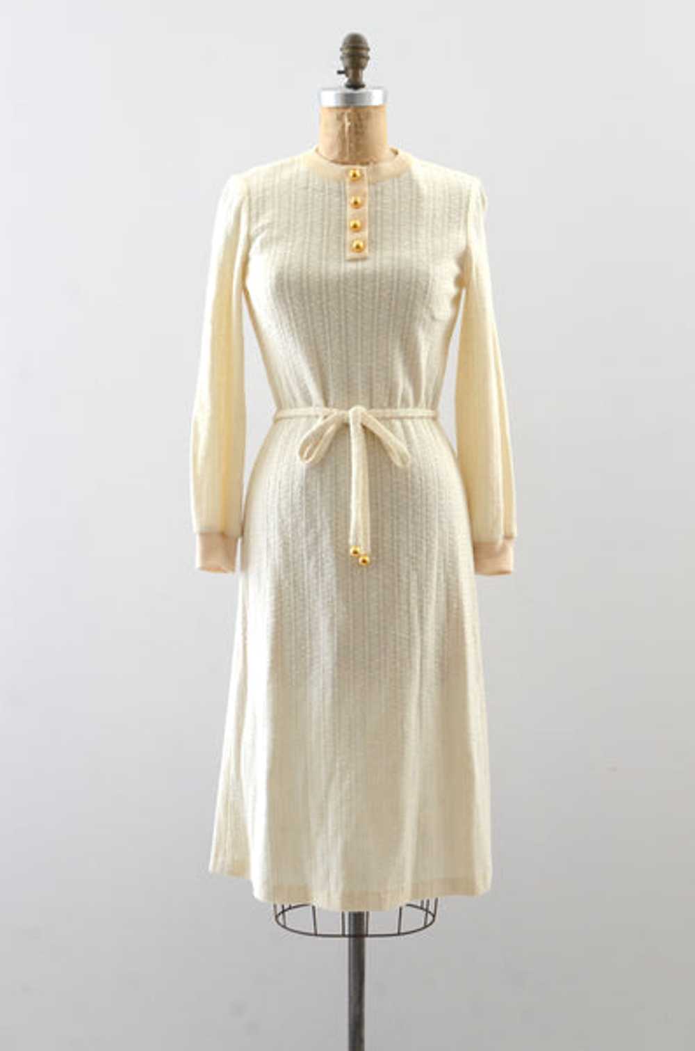 Vintage 1960's Sweater Dress - image 1