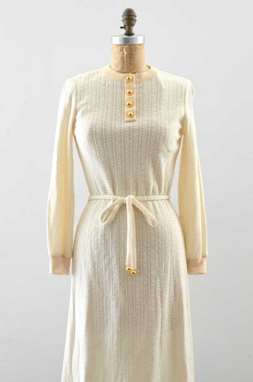 Vintage 1960's Sweater Dress - image 3