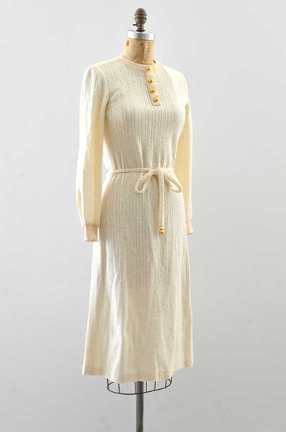 Vintage 1960's Sweater Dress - image 4