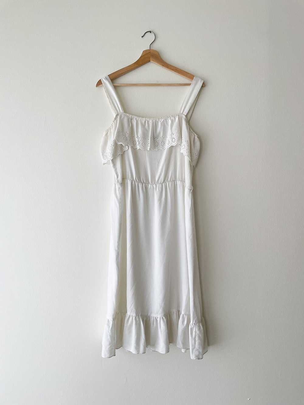 Cotton Eyelet Dress - image 1