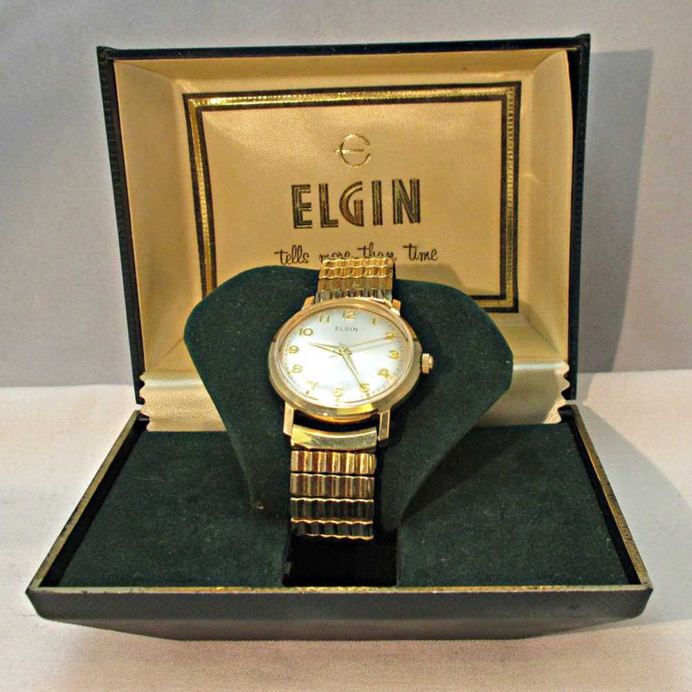 Vintage Elgin National Watch Co. 10K Gold Filled … - image 1