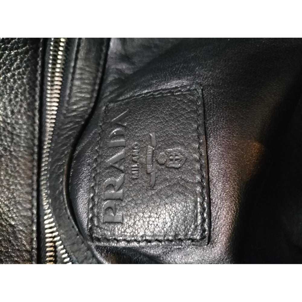 Prada Leather weekend bag - image 7
