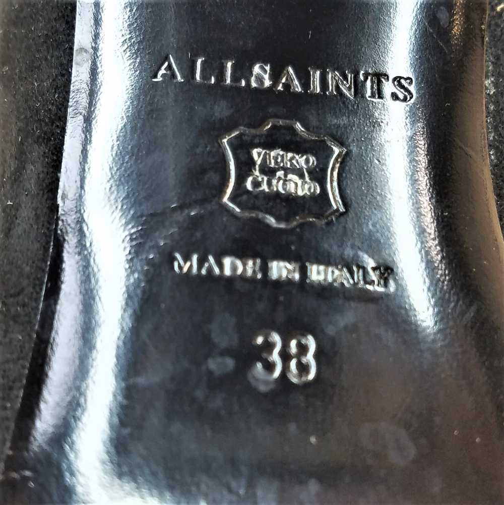 Allsaints Squared Pump Heels US 5 Black - image 7