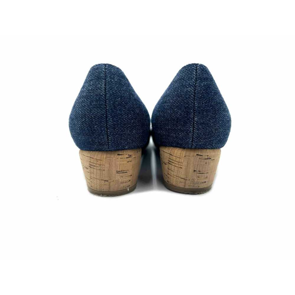 Tod's Slippers/Ballerinas Leather in Blue - image 3