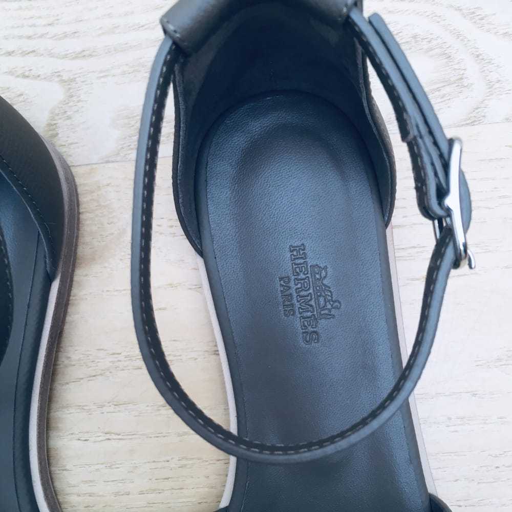 Hermès Santorini leather sandal - image 5