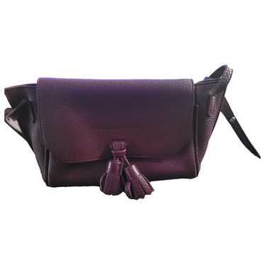 Longchamp PENELOPE bag size Large Red grained leather + gift box ref.434937  - Joli Closet