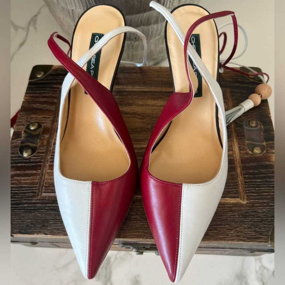 Chelsea Paris Leather heels - image 9